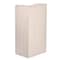 Adiroffice Wood Mobile Presentation Podium Lectern Stand with Shelves in White ADI661-07-WHI-MK - alternate 4